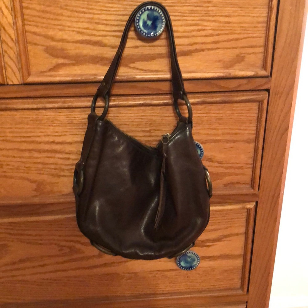 Kooba dark brown shoulder bag